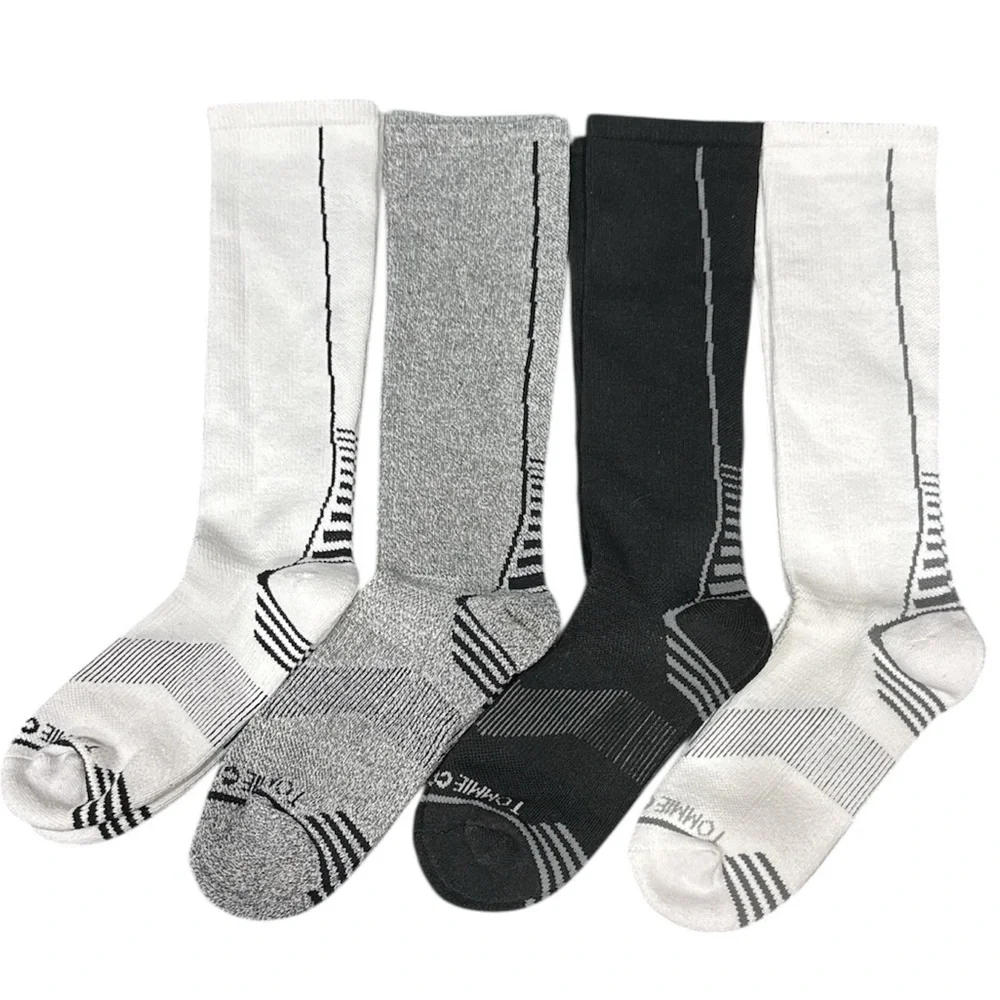 NWT TOMMIE COPPER‎ ULTRATEMP Over The Calf Compression Socks 4-Pack Size 7-9.5